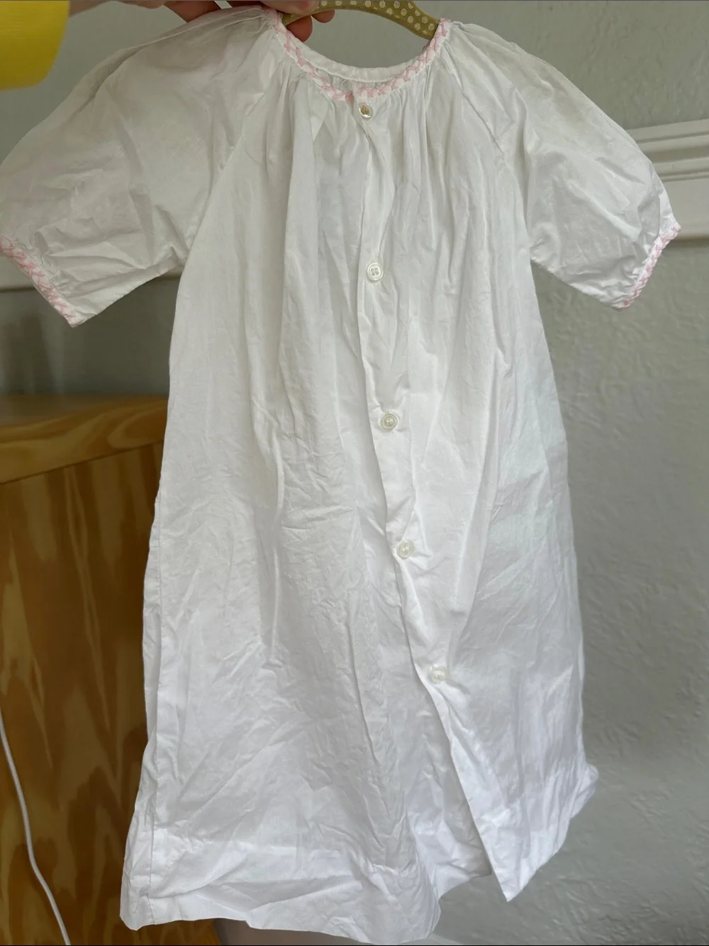Waverly Gown White with Flowers